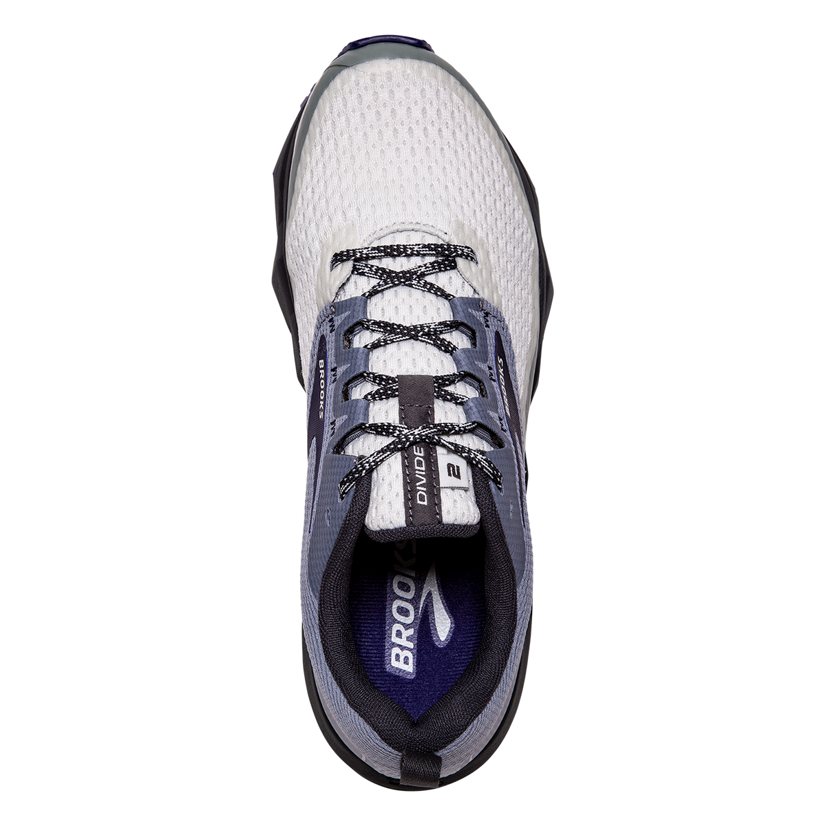 Brooks Divide 2 — Grey - Dawn - Blue Ribbon — Size B — Width 10.5 — Alternate View 7