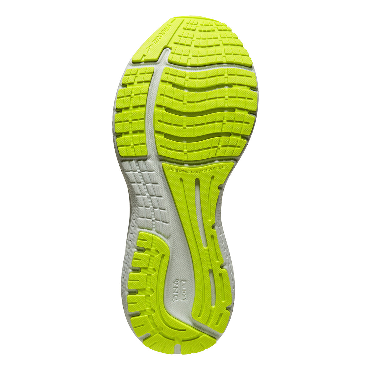 Brooks Glycerin 19 Run Visible — Black - Nightlife - Spa Blue — Size B — Width 10.5 — Back View