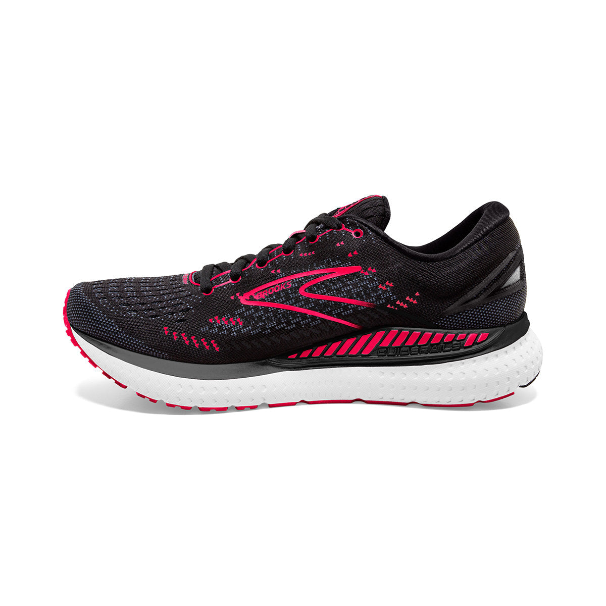 Brooks Glycerin GTS 19 — Black - Ombre - Metallic — Size D — Width 5 — Lifestyle View