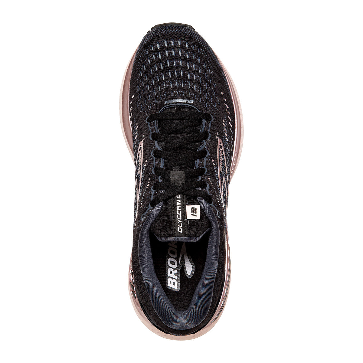Brooks Glycerin GTS 19 — Black - Ombre - Metallic — Size D — Width 5 — Alternate View 11