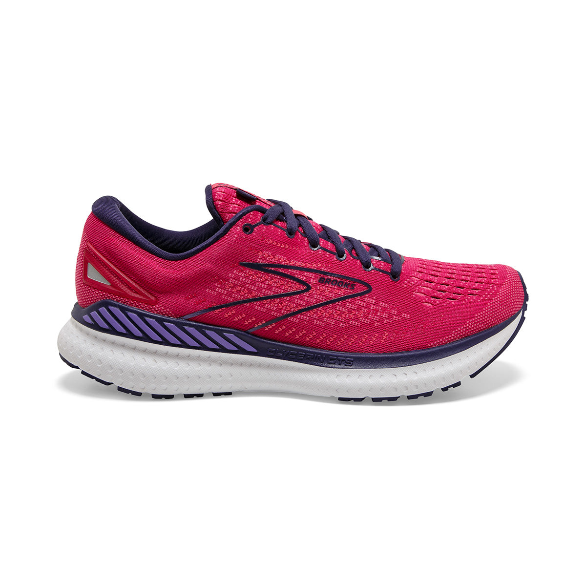 Brooks Glycerin GTS 19 — Black - Ombre - Metallic — Size D — Width 5 — Front View
