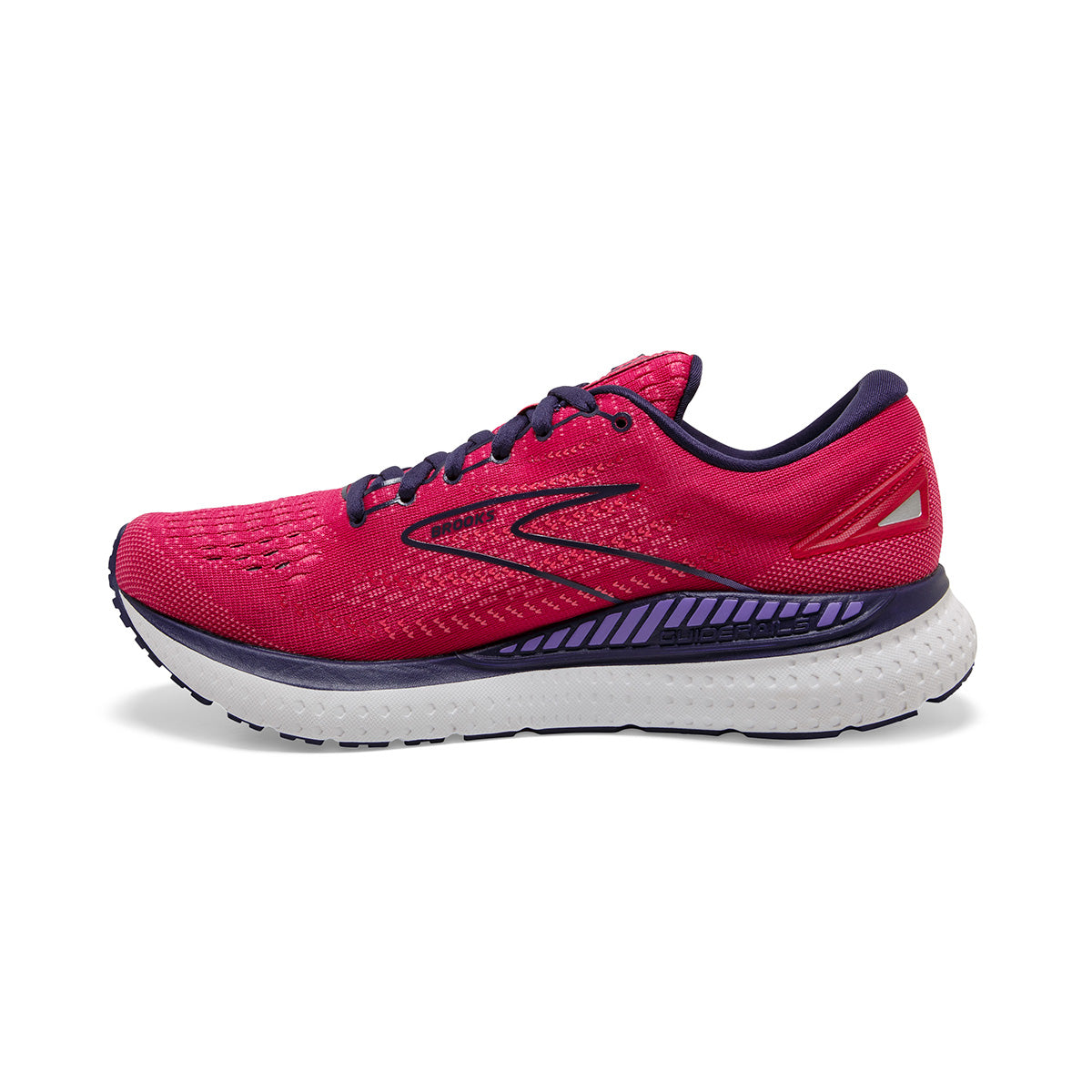 Brooks Glycerin GTS 19 — Black - Ombre - Metallic — Size D — Width 5 — Side View