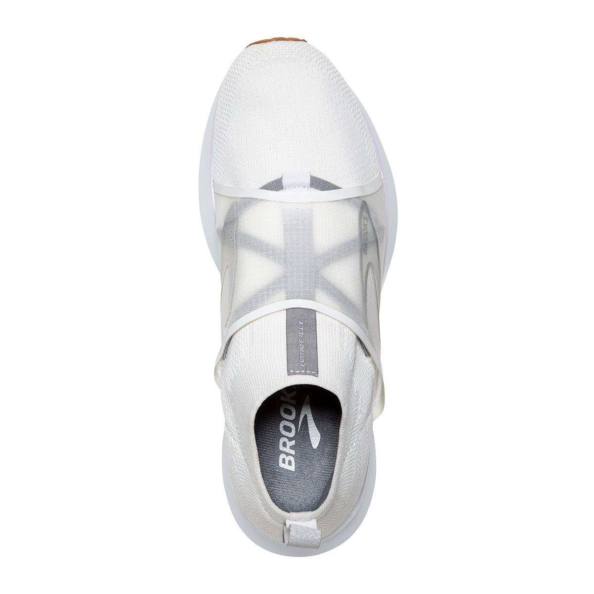 Brooks Levitate 4 LE — Black - Ombre - Metallic — Size B — Width 10.5 — Back View