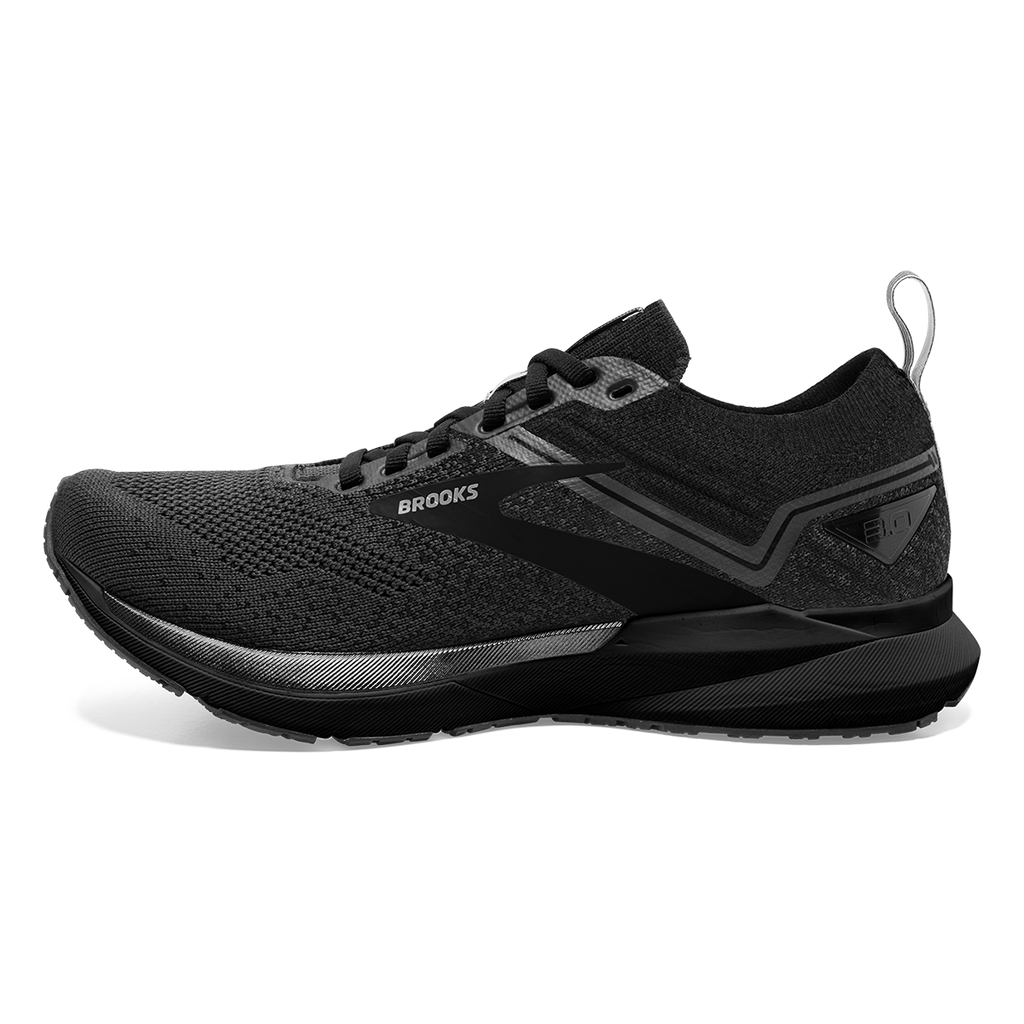 Brooks Ricochet 3 — Grey - Lavender - Baton Rouge — Size B — Width 10.5 — Side View