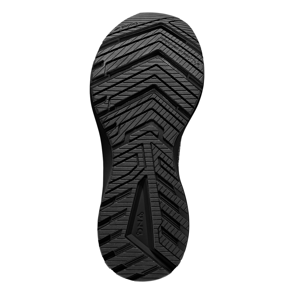 Brooks Ricochet 3 — Grey - Lavender - Baton Rouge — Size B — Width 10.5 — Top View