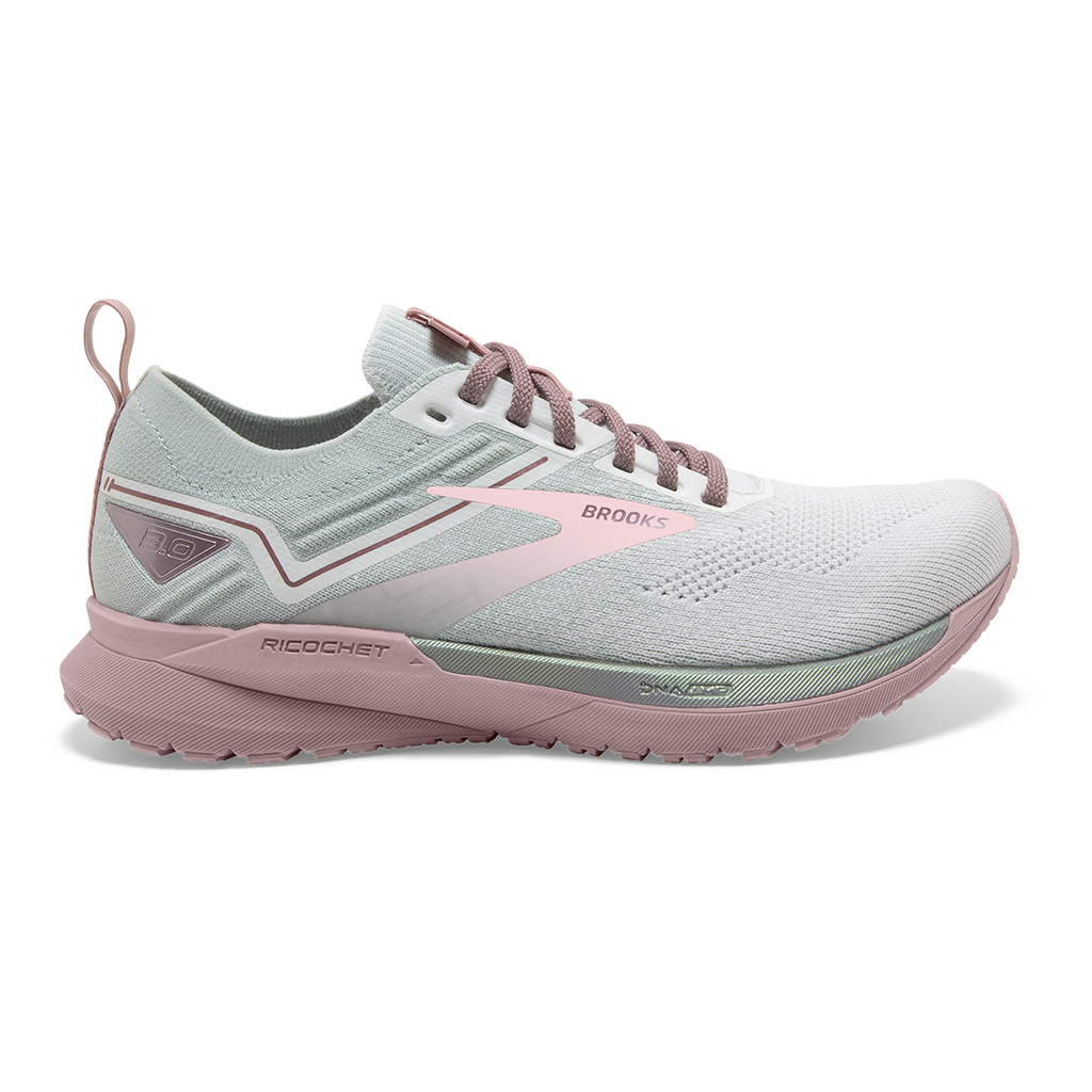 Brooks Ricochet 3 — Grey - Lavender - Baton Rouge — Size B — Width 10.5 — Alternate View 13