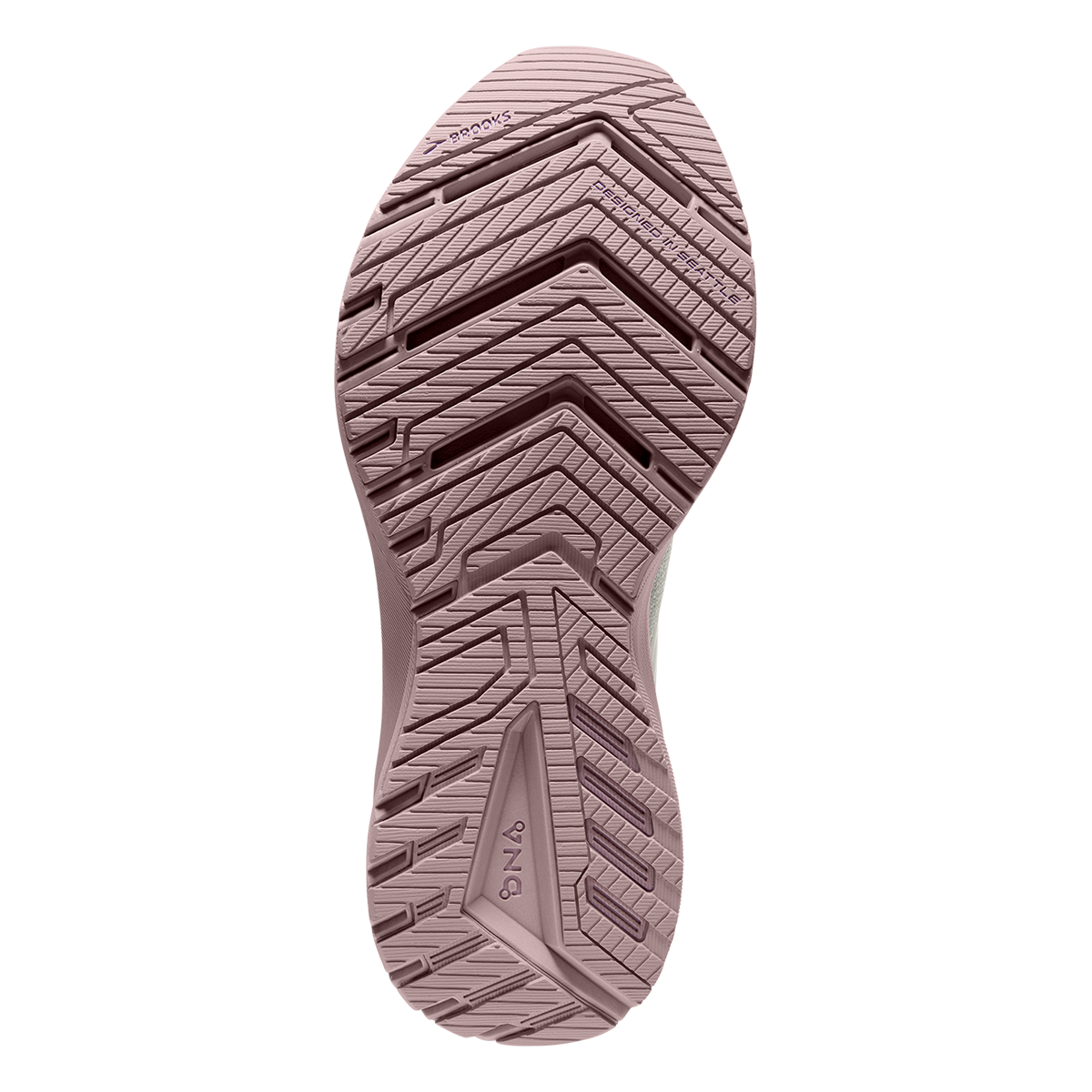 Brooks Ricochet 3 — Grey - Lavender - Baton Rouge — Size B — Width 10.5 — Alternate View 16
