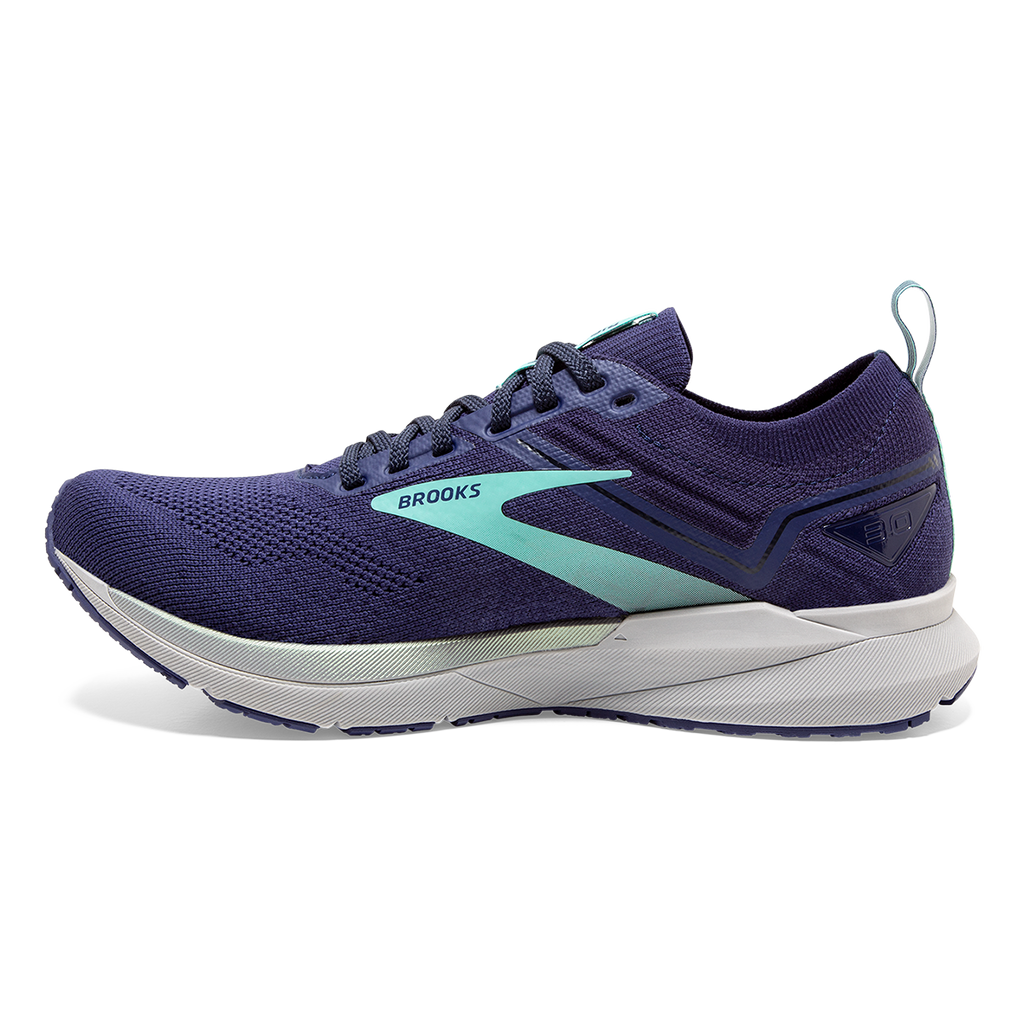 Brooks Ricochet 3 — Grey - Lavender - Baton Rouge — Size B — Width 10.5 — Alternate View 10