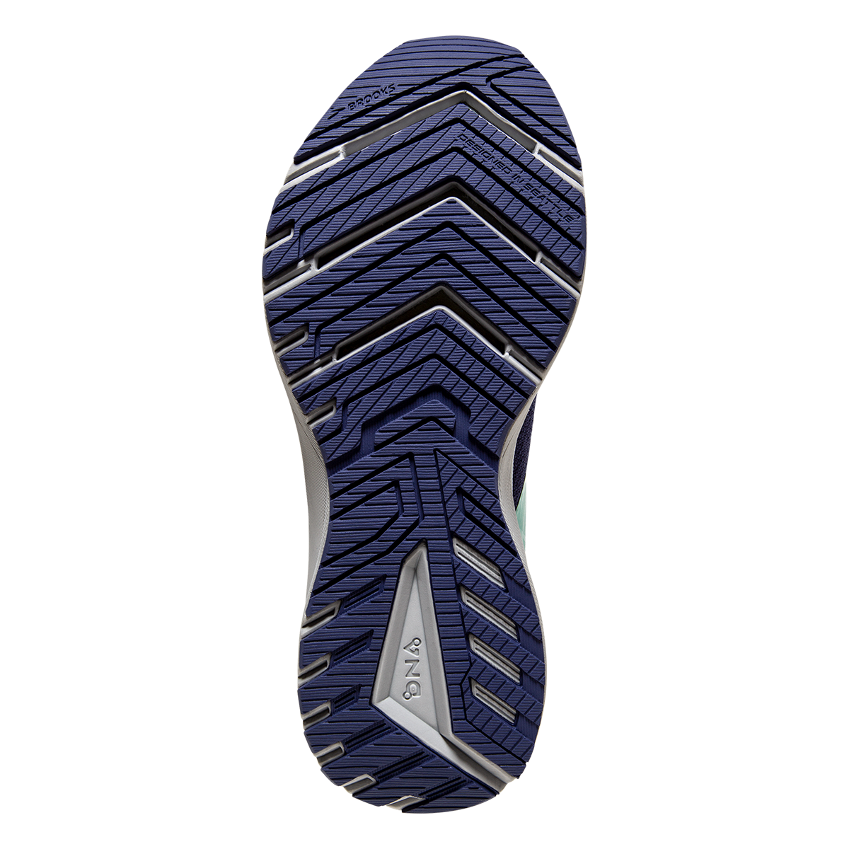 Brooks Ricochet 3 — Grey - Lavender - Baton Rouge — Size B — Width 10.5 — Alternate View 12