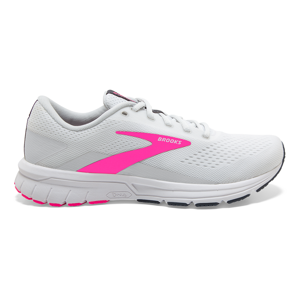 Brooks Signal 3 — Grey - Lavender Blue - Metallic Black — Size B — Width 10.5 — Alternate View 13