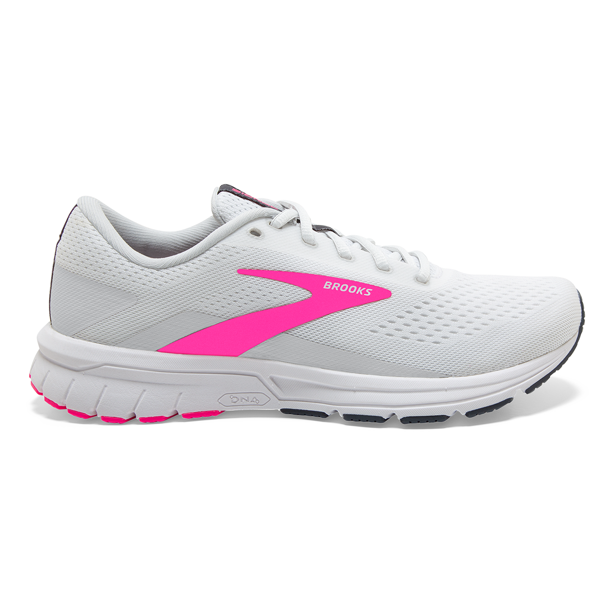 Brooks Signal 3 — Grey - Lavender Blue - Metallic Black — Size B — Width 10.5 — Alternate View 13