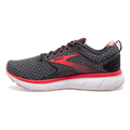 Brooks Transmit 3 — Ebony - Oyster - Hot Coral — Size B — Width 5 — Front View