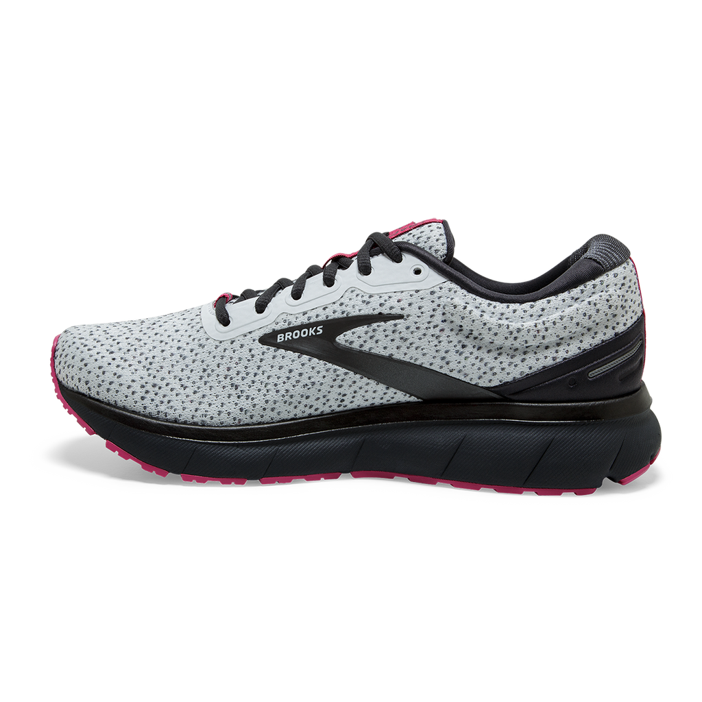 Brooks Trace — Ebony - White - Pink — Size B — Width 9 — Lifestyle View