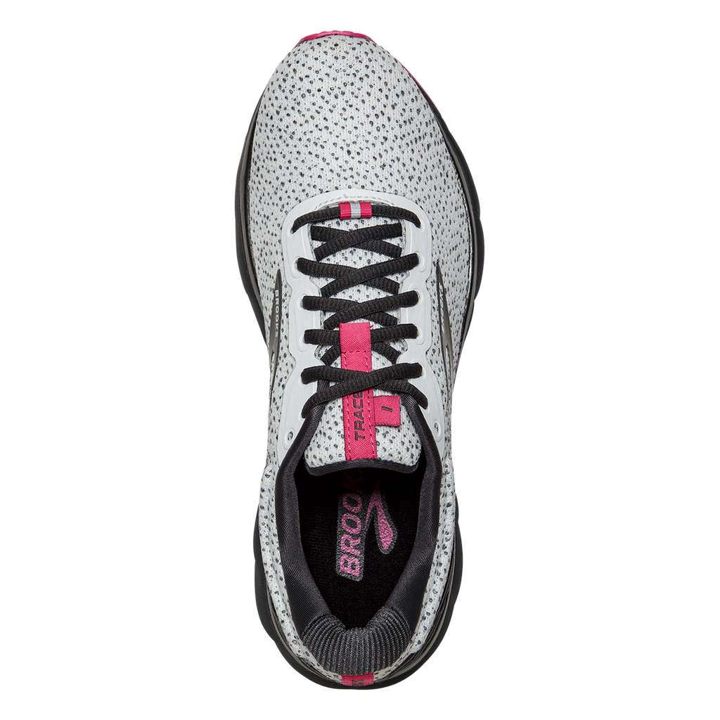 Brooks Trace — Ebony - White - Pink — Size B — Width 9 — Alternate View 7