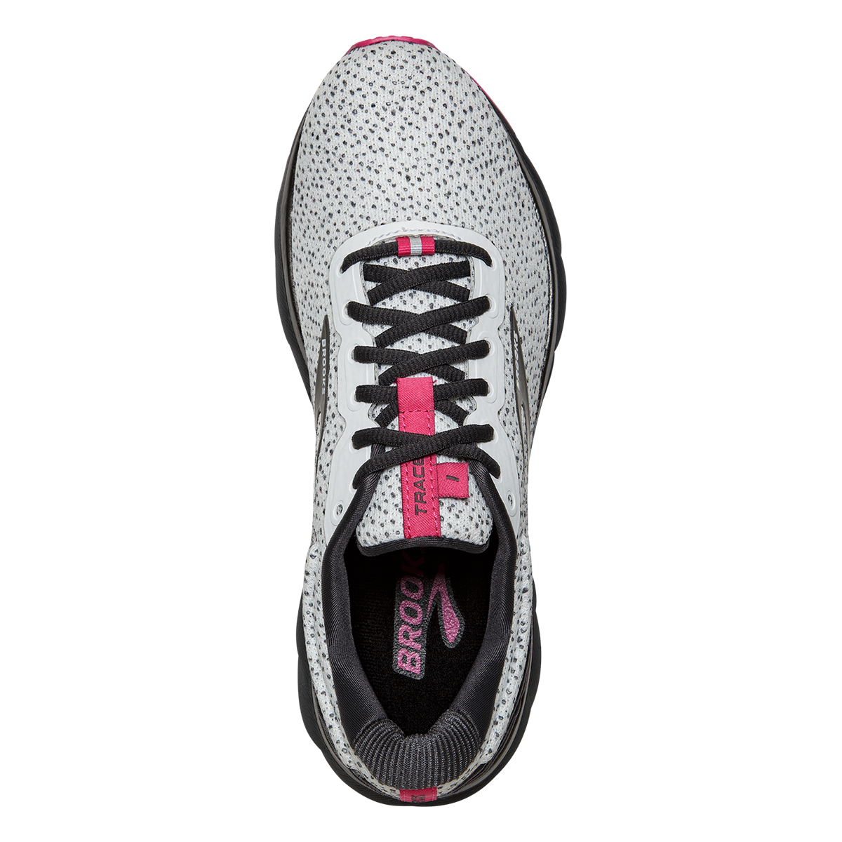 Brooks Trace — Ebony - White - Pink — Size B — Width 9 — Alternate View 7