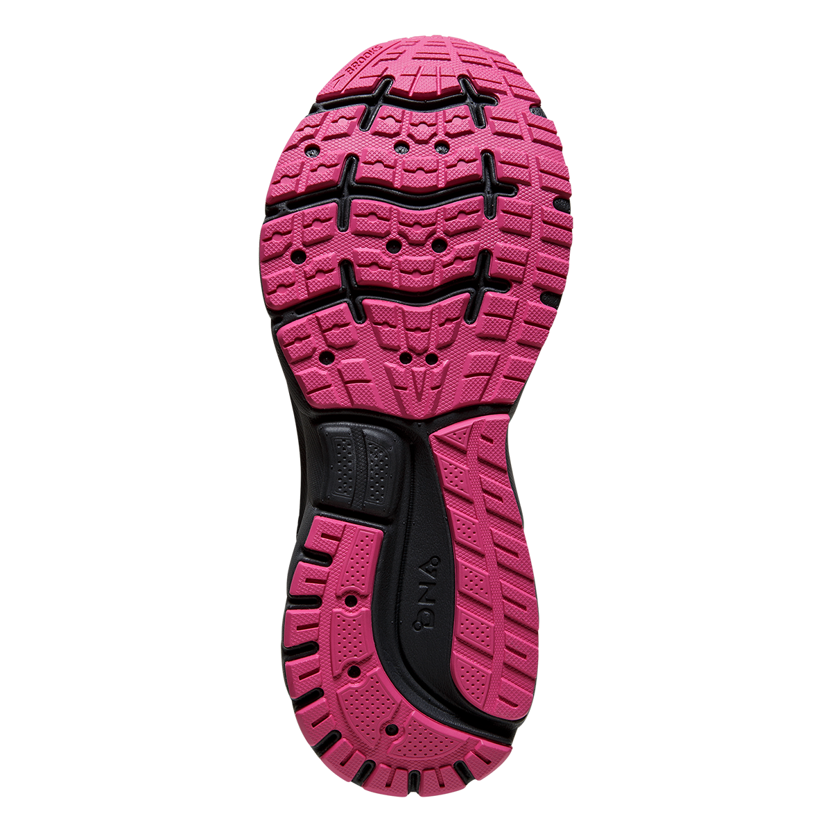 Brooks Trace — Ebony - White - Pink — Size B — Width 9 — Alternate View 8