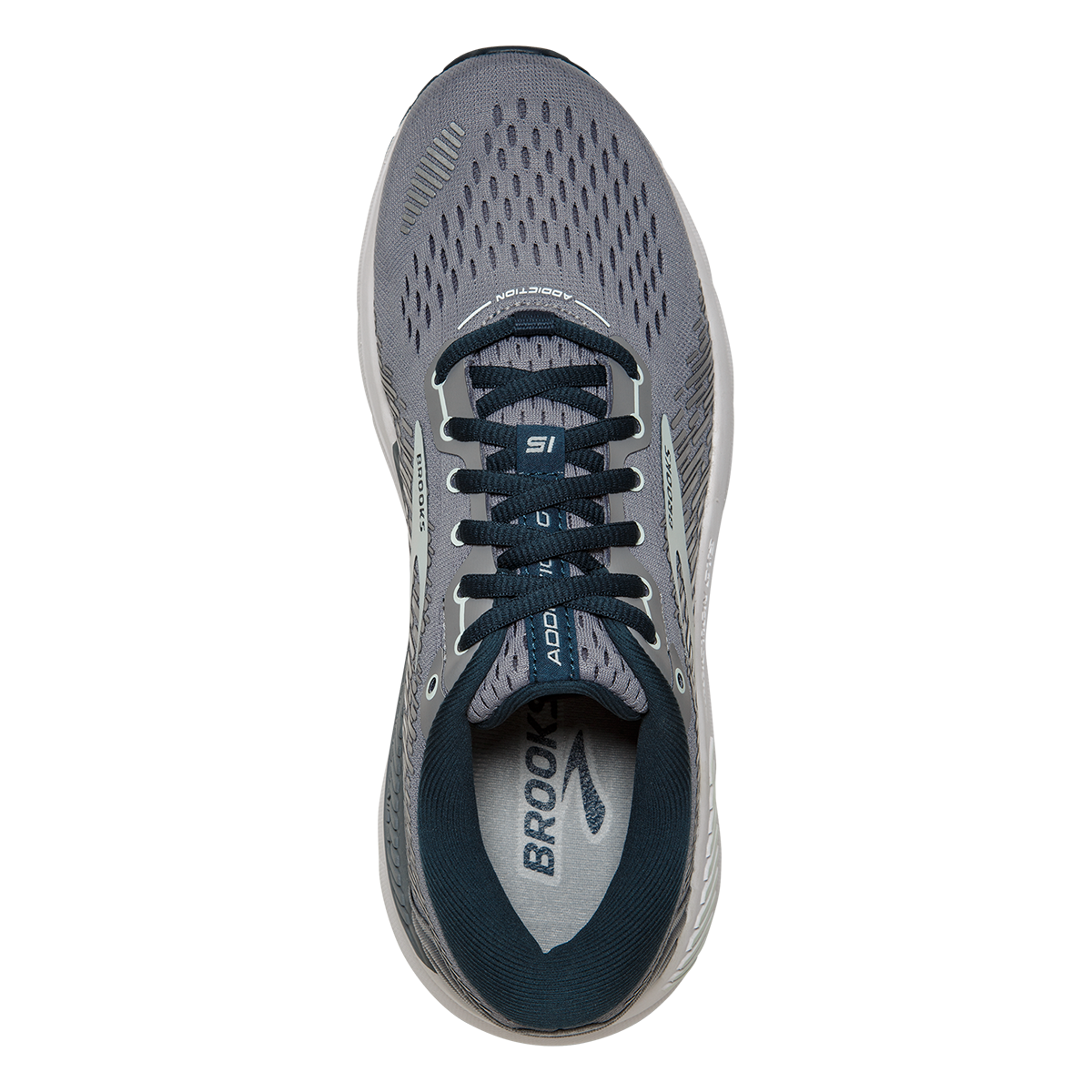 Brooks Addiction GTS 15 — Black - Ebony - Mauvewood — Size B — Width 10 — Alternate View 7