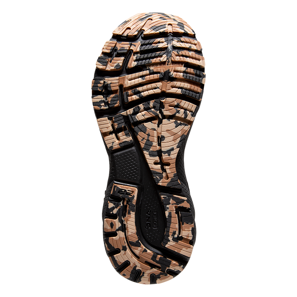 Brooks Adrenaline GTS 22 Folk Frenzy — Ginger - Black - Citrus — Size B — Width 9.5 — Alternate View 8
