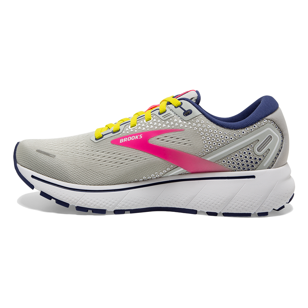Brooks Ghost 14 Regional — Grey - Pink - Sulphur Spring — Size B — Width 10.5 — Alternate View 7