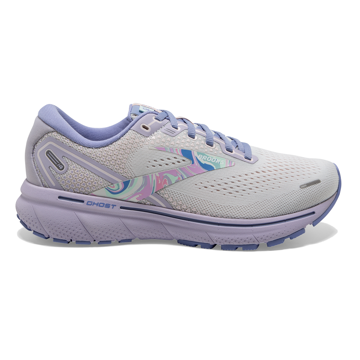 Brooks Ghost 14 — Black - Pink - Yucca — Size B — Width 8.5 — Alternate View 68