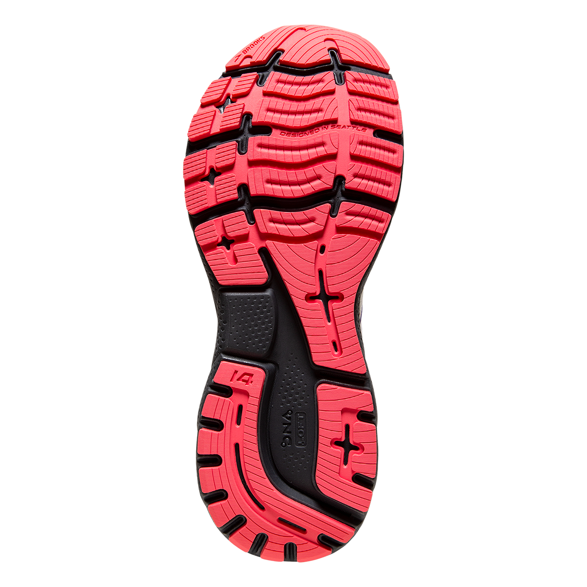 Brooks Ghost 14 — Black - Pink - Yucca — Size B — Width 8.5 — Alternate View 75