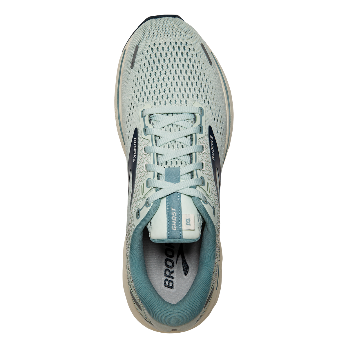 Brooks Ghost 14 — Black - Pink - Yucca — Size B — Width 8.5 — Alternate View 7
