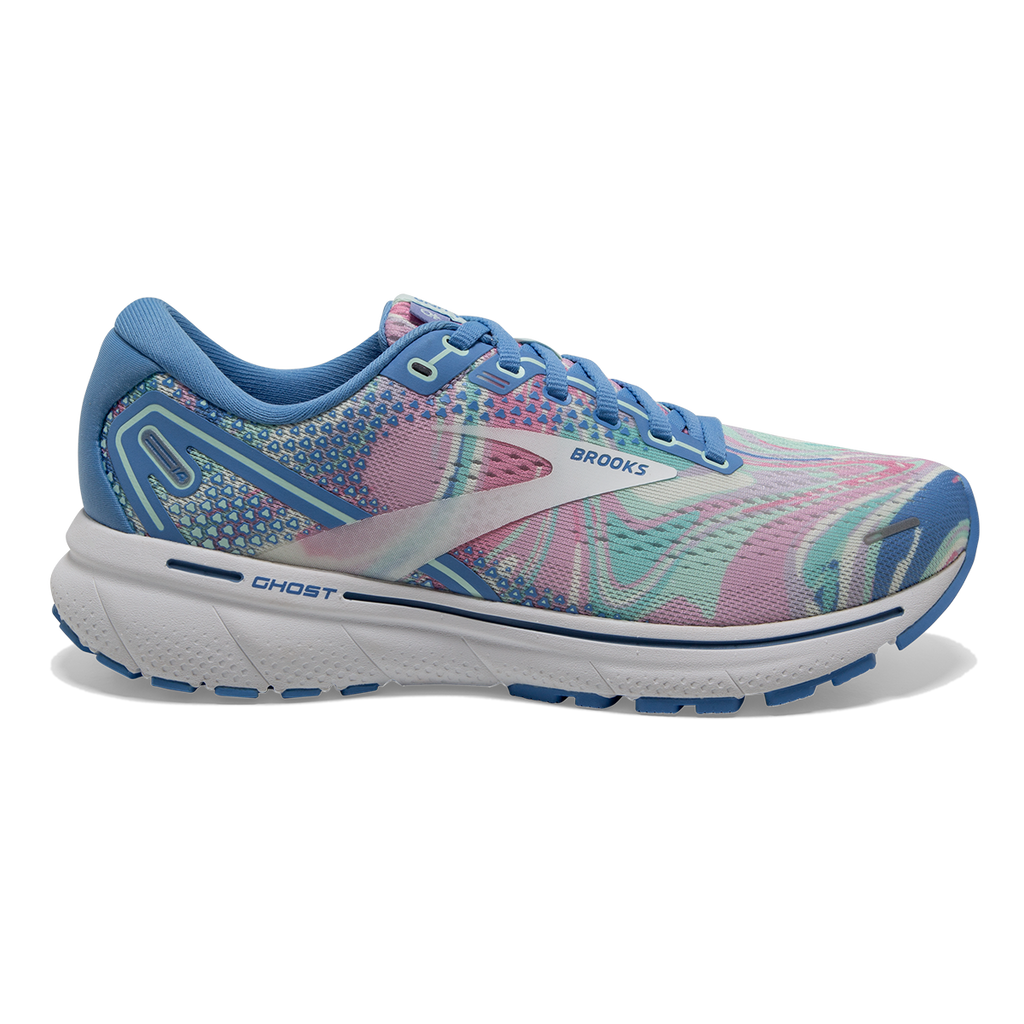 Brooks Ghost 14 — Black - Pink - Yucca — Size B — Width 8.5 — Alternate View 9