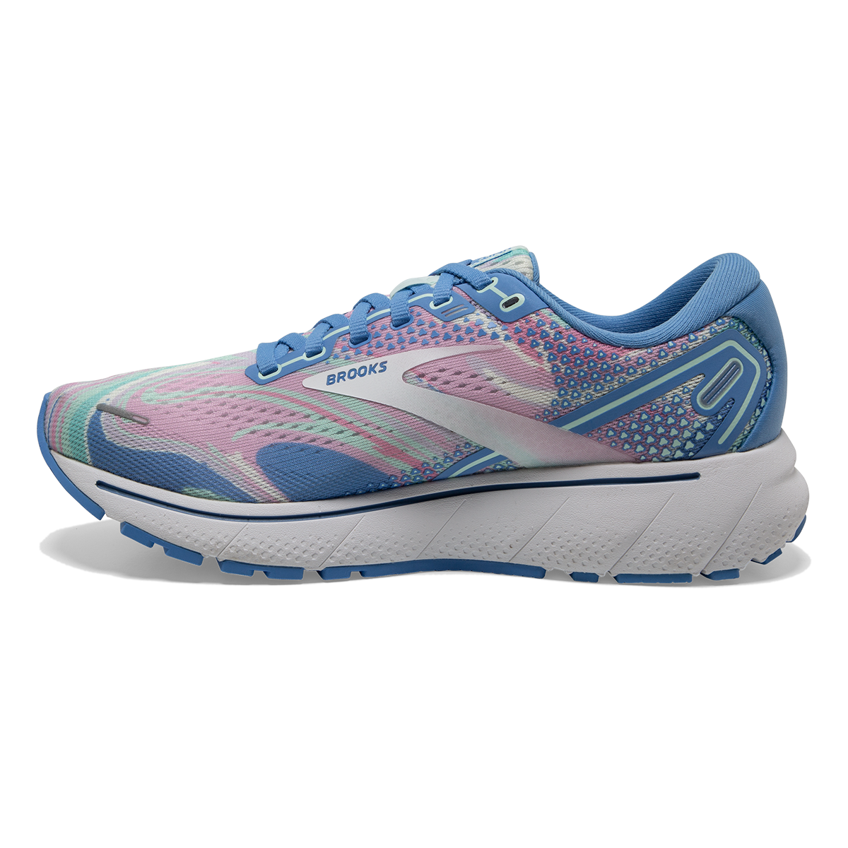 Brooks Ghost 14 — Black - Pink - Yucca — Size B — Width 8.5 — Alternate View 10