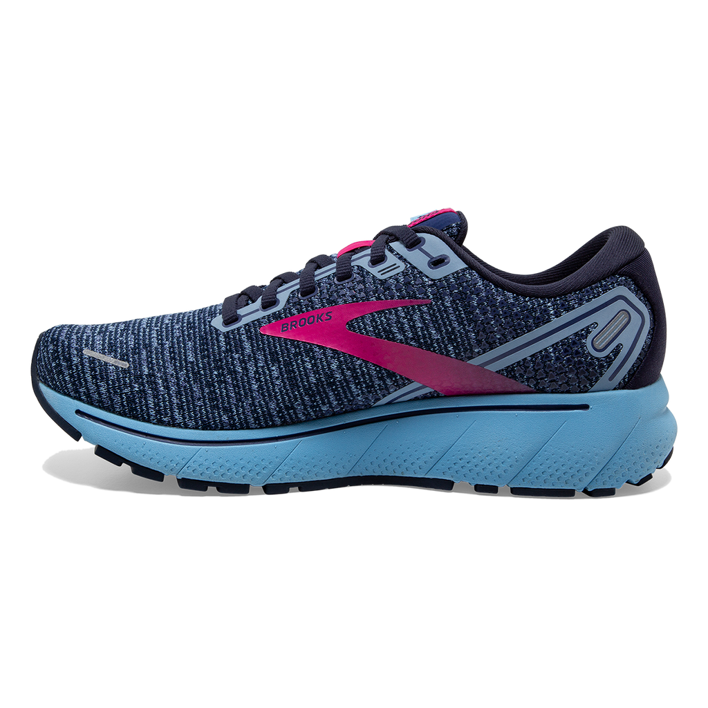 Brooks Ghost 14 Regional — Grey - Pink - Sulphur Spring — Size B — Width 10.5 — Lifestyle View