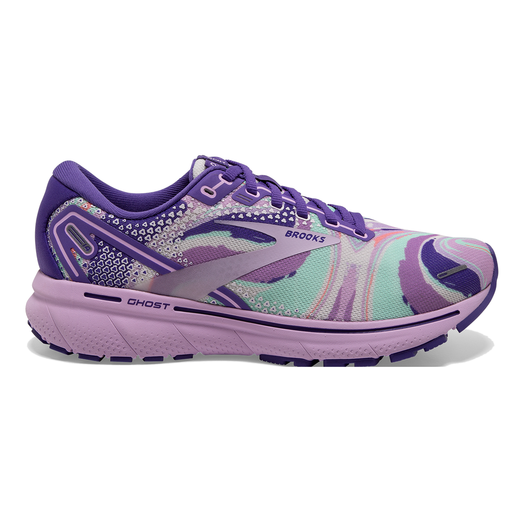 Brooks Ghost 14 — Black - Pink - Yucca — Size B — Width 8.5 — Alternate View 60