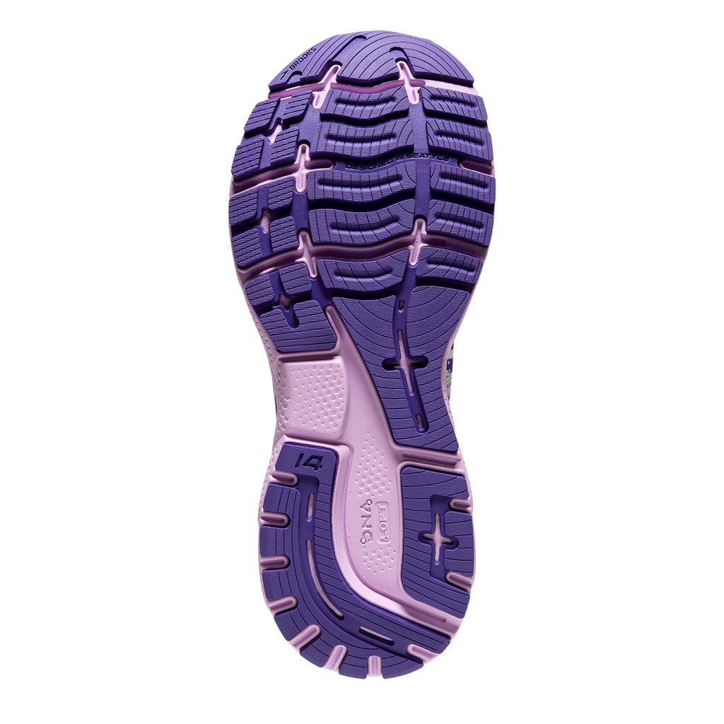 Brooks Ghost 14 — Black - Pink - Yucca — Size B — Width 8.5 — Alternate View 63