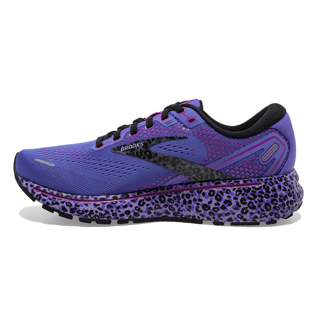 Brooks Ghost 14 Run Wild — Ebony - Black - Purple — Size B — Width 10.5 — Alternate View 10