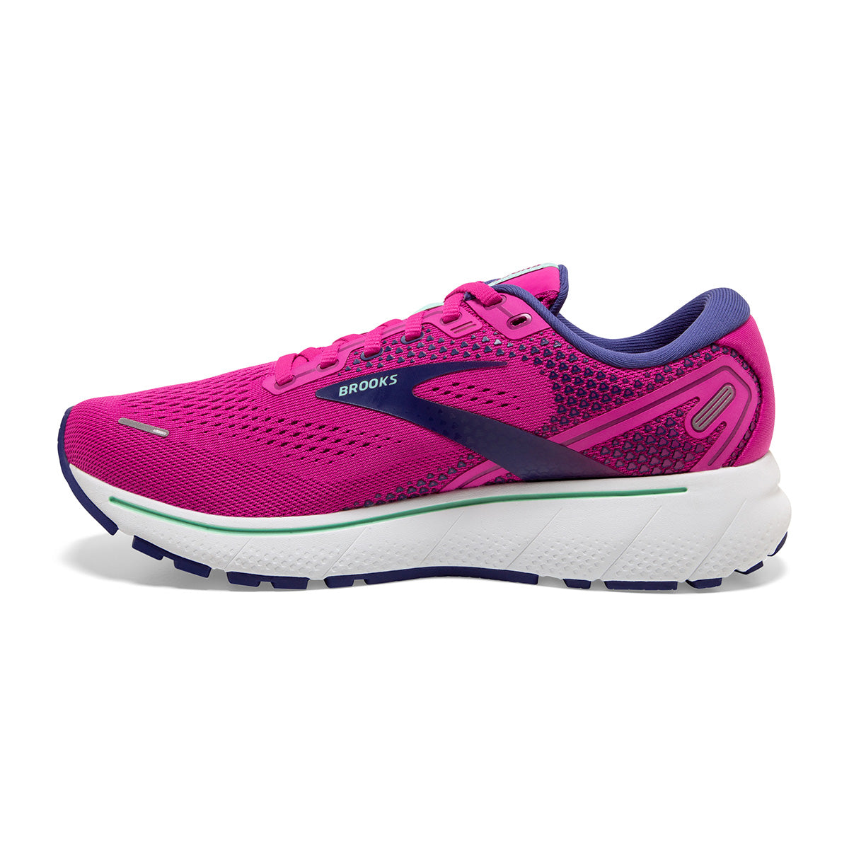Brooks Ghost 14 — Black - Pink - Yucca — Size B — Width 8.5 — Alternate View 41