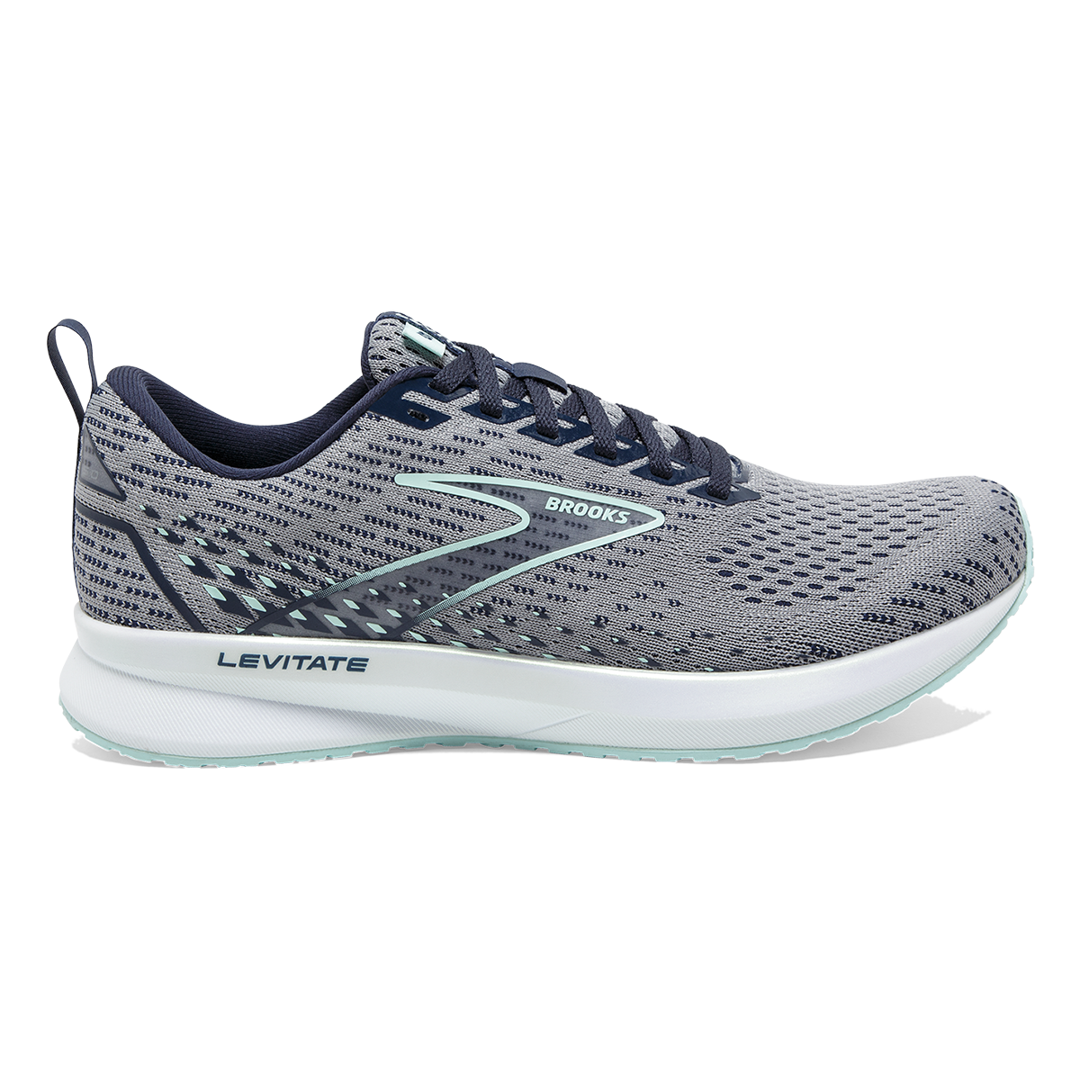 Brooks Levitate 5 — Grey - Lavender - Baton Rouge — Size B — Width 11 — Alternate View 21
