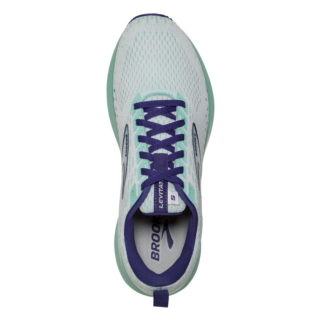 Brooks Levitate 5 — Grey - Lavender - Baton Rouge — Size B — Width 11 — Alternate View 31