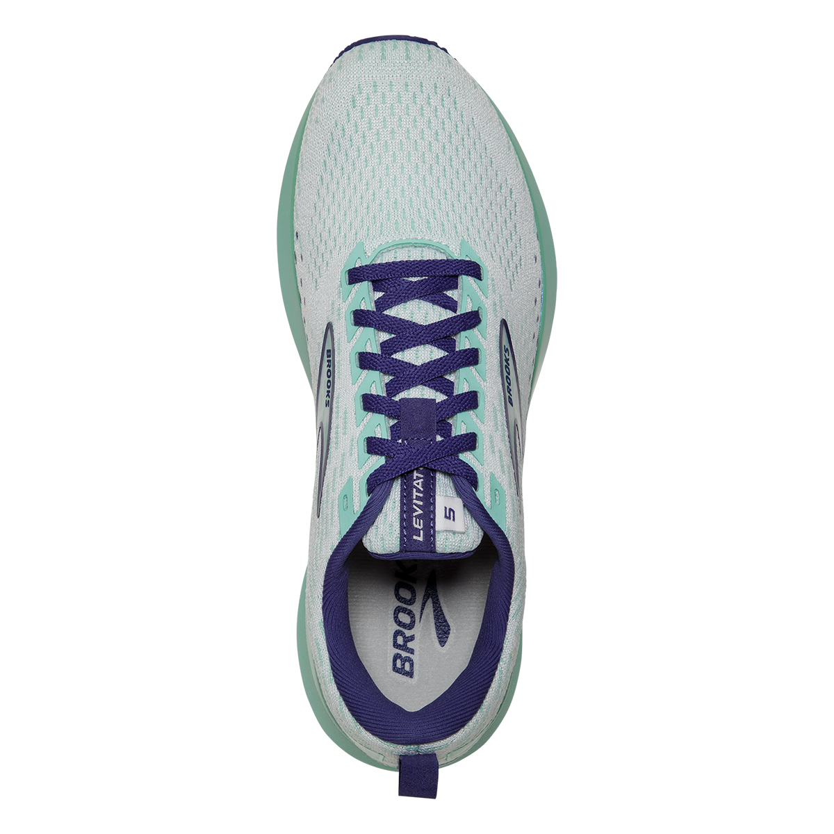 Brooks Levitate 5 — Grey - Lavender - Baton Rouge — Size B — Width 11 — Alternate View 31