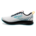 Brooks Levitate 5 Regional — White - Bluebird - Black — Size B — Width 10.5 — Front View