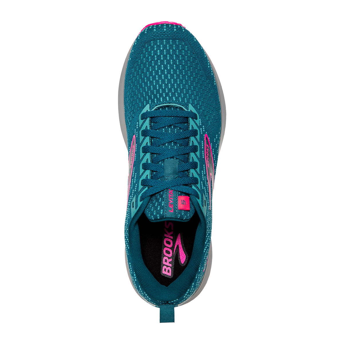 Brooks Levitate 5 — Grey - Lavender - Baton Rouge — Size B — Width 11 — Alternate View 7