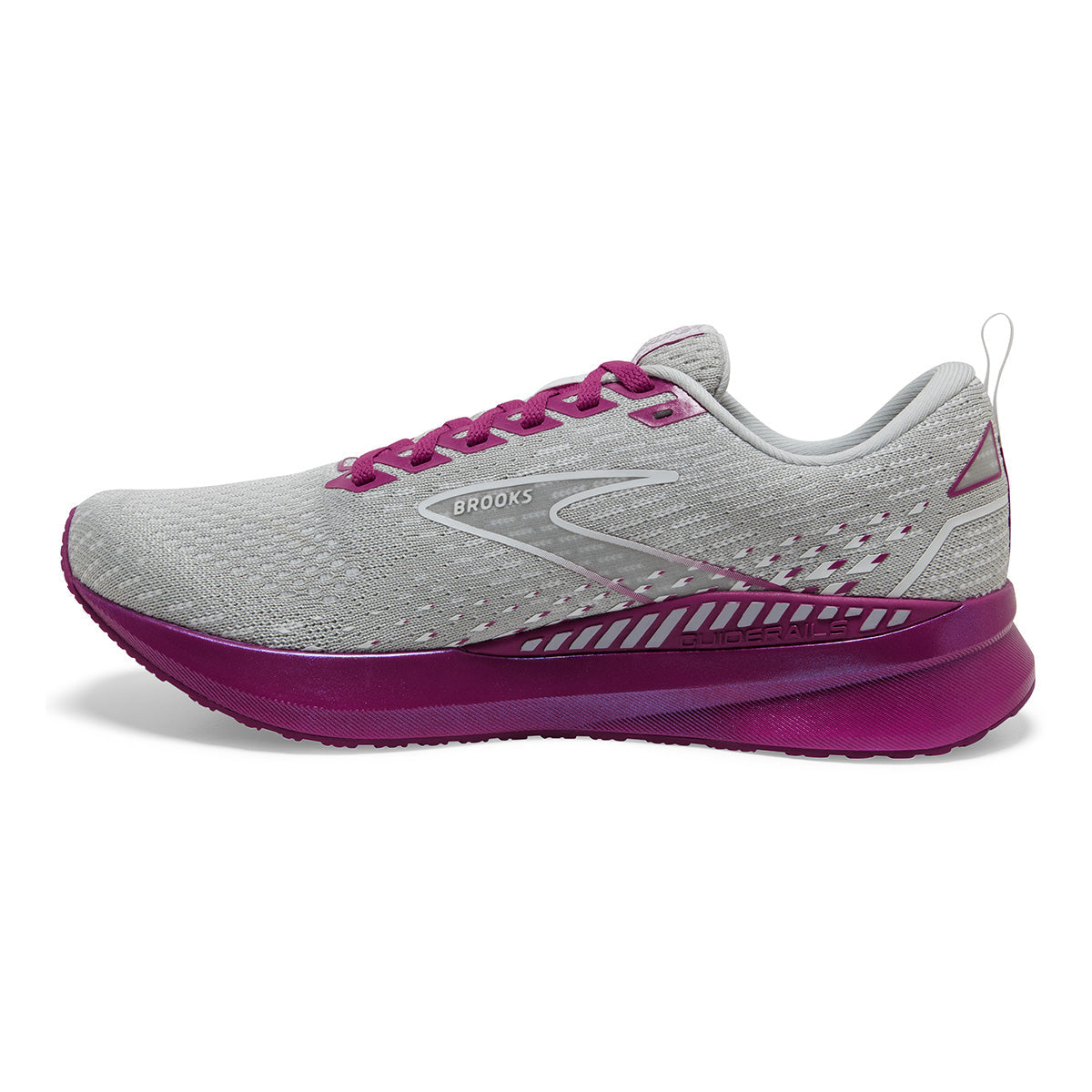 Brooks Levitate GTS 5 — Grey - Lavender - Baton Rouge — Size B — Width 10.5 — Alternate View 10