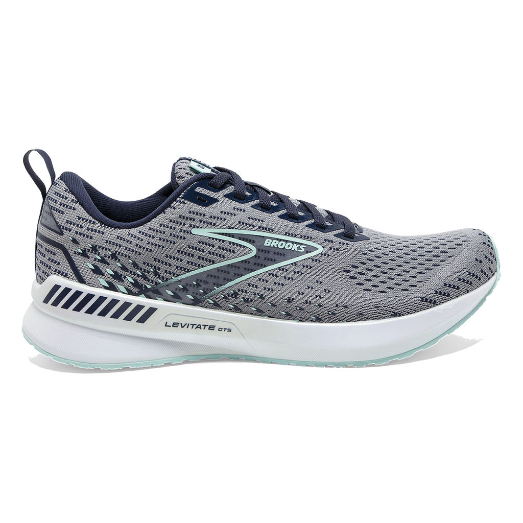 Brooks Levitate GTS 5 — Grey - Lavender - Baton Rouge — Size B — Width 10.5 — Alternate View 13