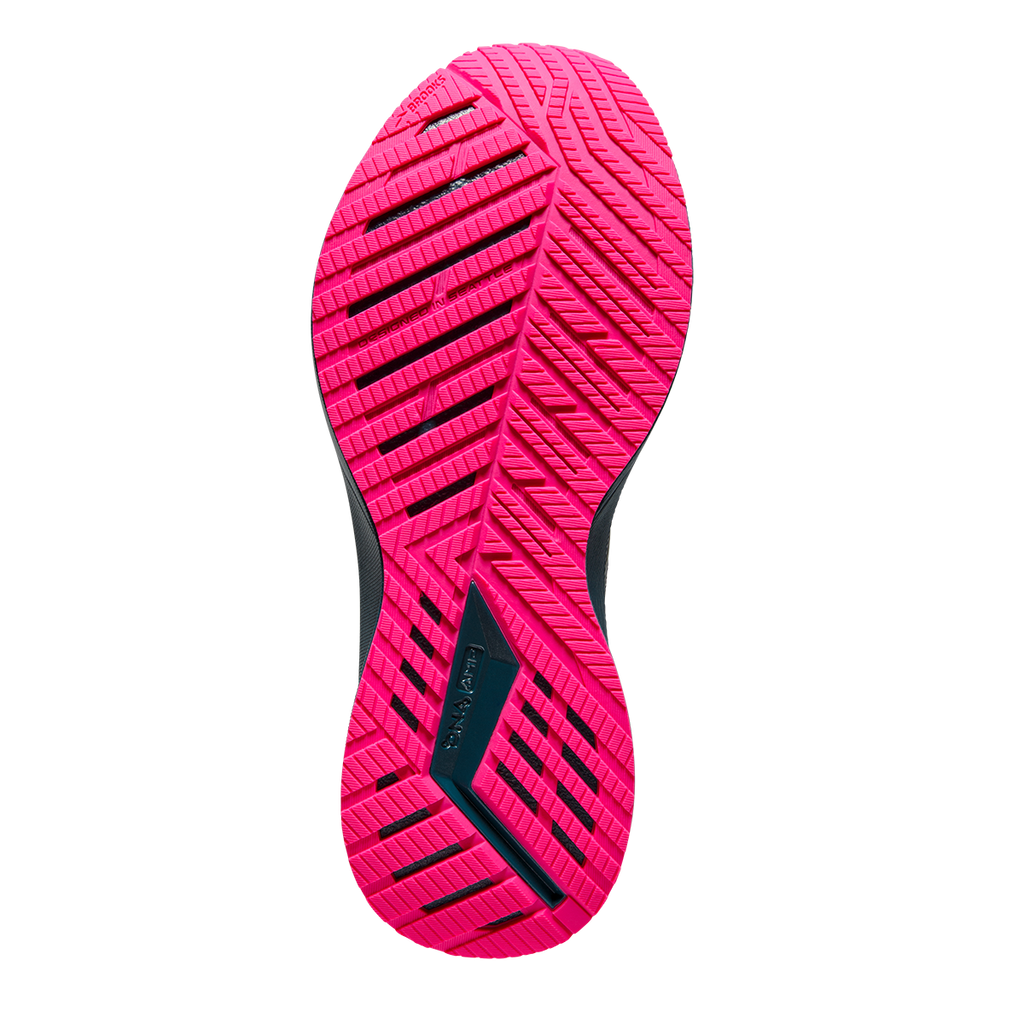 Brooks Levitate StealthFit 5 — White - Navy Blue - Yucca — Size B — Width 6 — Top View