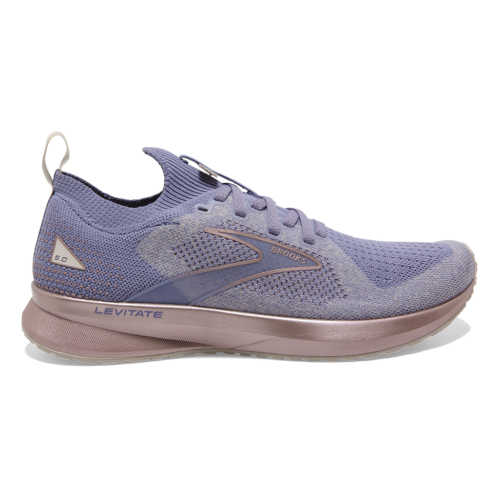 Brooks Levitate StealthFit 5 Metallic — Bluefish - Cornflower - Black — Size B — Width 12 — Alternate View 13