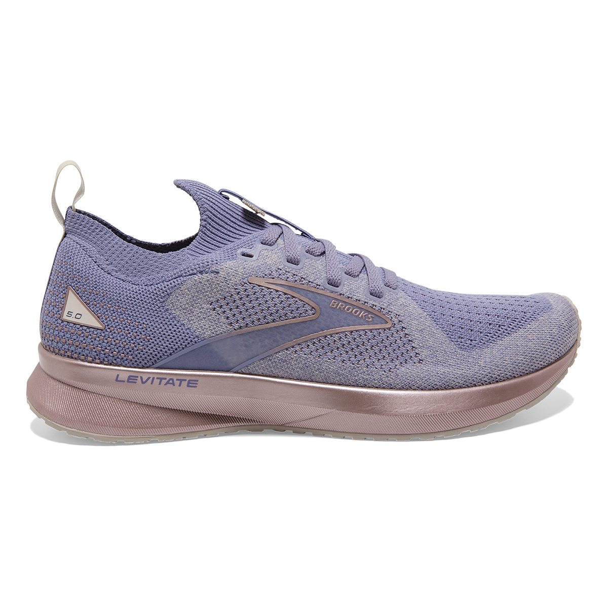 Brooks Levitate StealthFit 5 Metallic — Bluefish - Cornflower - Black — Size B — Width 12 — Alternate View 13