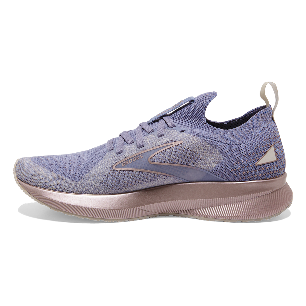 Brooks Levitate StealthFit 5 Metallic — Bluefish - Cornflower - Black — Size B — Width 12 — Alternate View 14