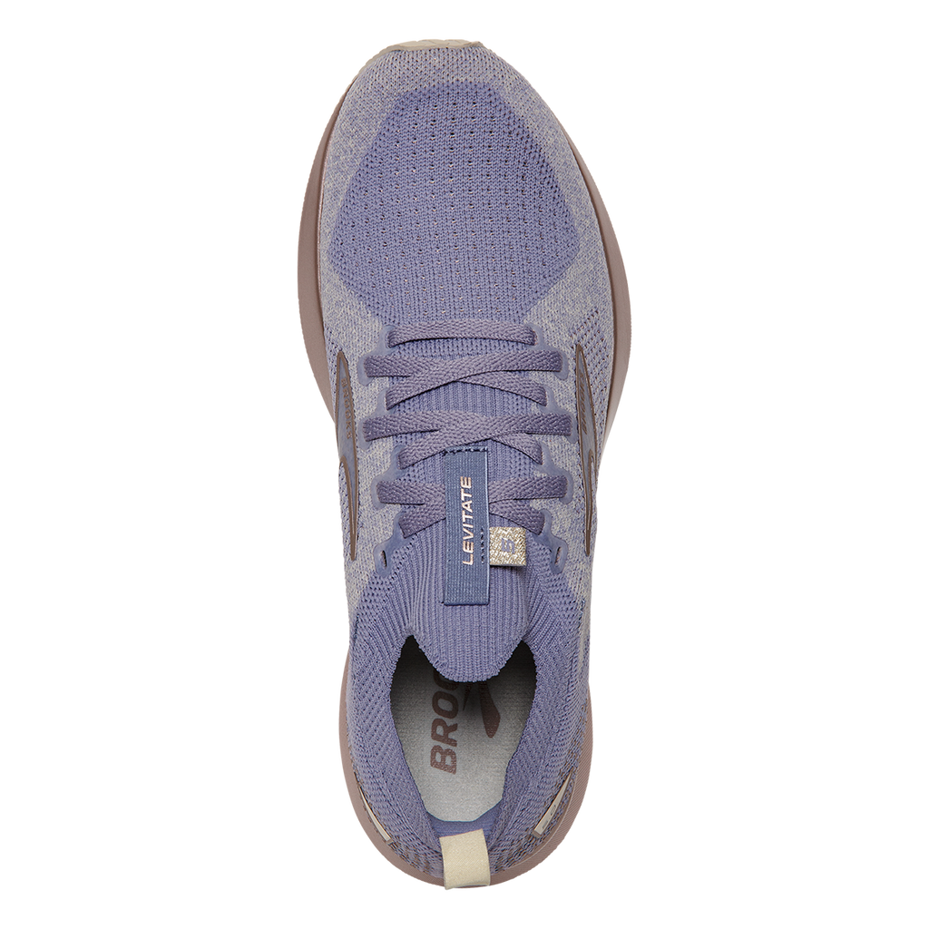 Brooks Levitate StealthFit 5 Metallic — Bluefish - Cornflower - Black — Size B — Width 12 — Alternate View 15