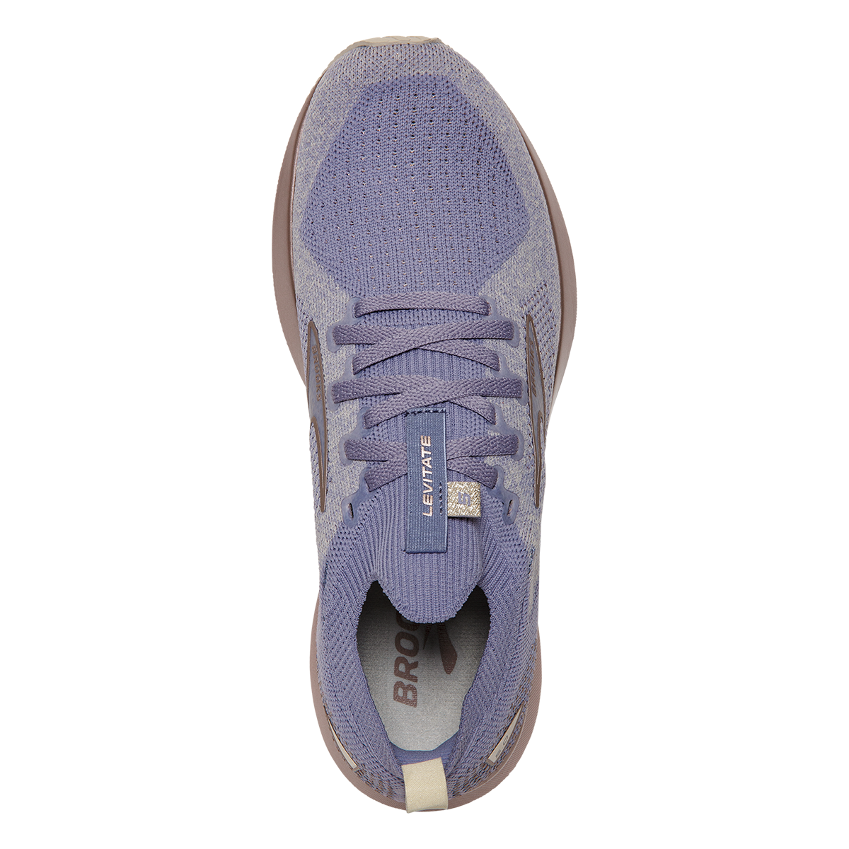 Brooks Levitate StealthFit 5 Metallic — Bluefish - Cornflower - Black — Size B — Width 12 — Alternate View 15