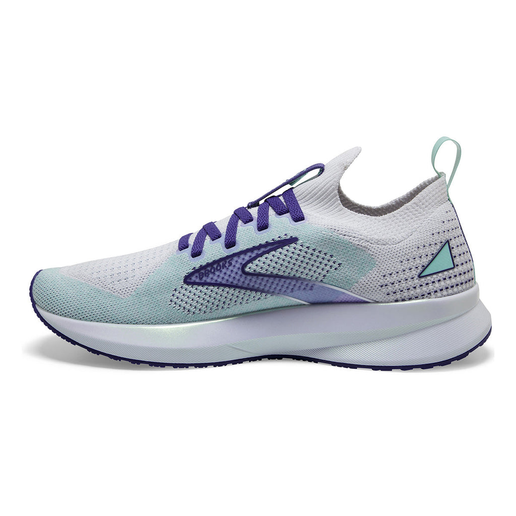 Brooks Levitate StealthFit 5 — White - Navy Blue - Yucca — Size B — Width 6 — Alternate View 27