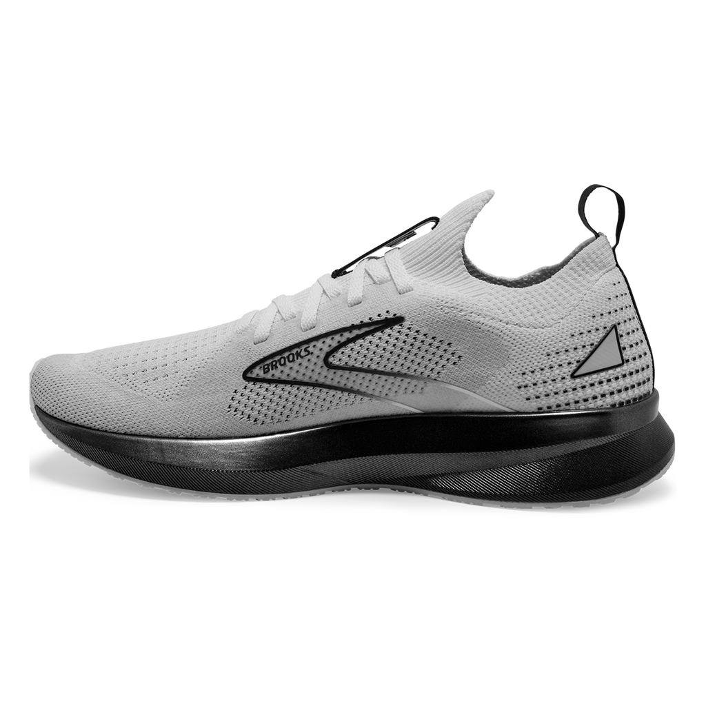 Brooks Levitate StealthFit 5 — White - Navy Blue - Yucca — Size B — Width 6 — Alternate View 23