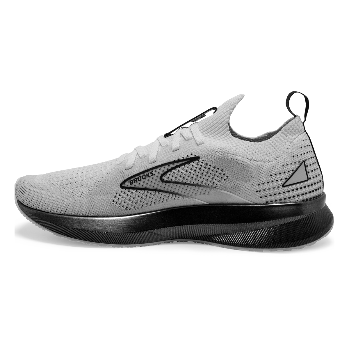 Brooks Levitate StealthFit 5 — White - Navy Blue - Yucca — Size B — Width 6 — Alternate View 23