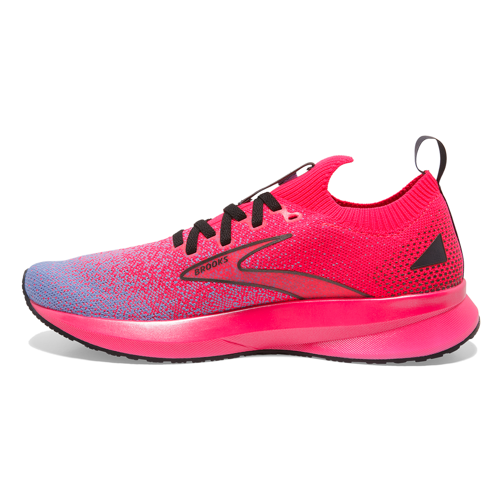 Brooks Levitate StealthFit 5 Metallic — Bluefish - Cornflower - Black — Size B — Width 12 — Lifestyle View